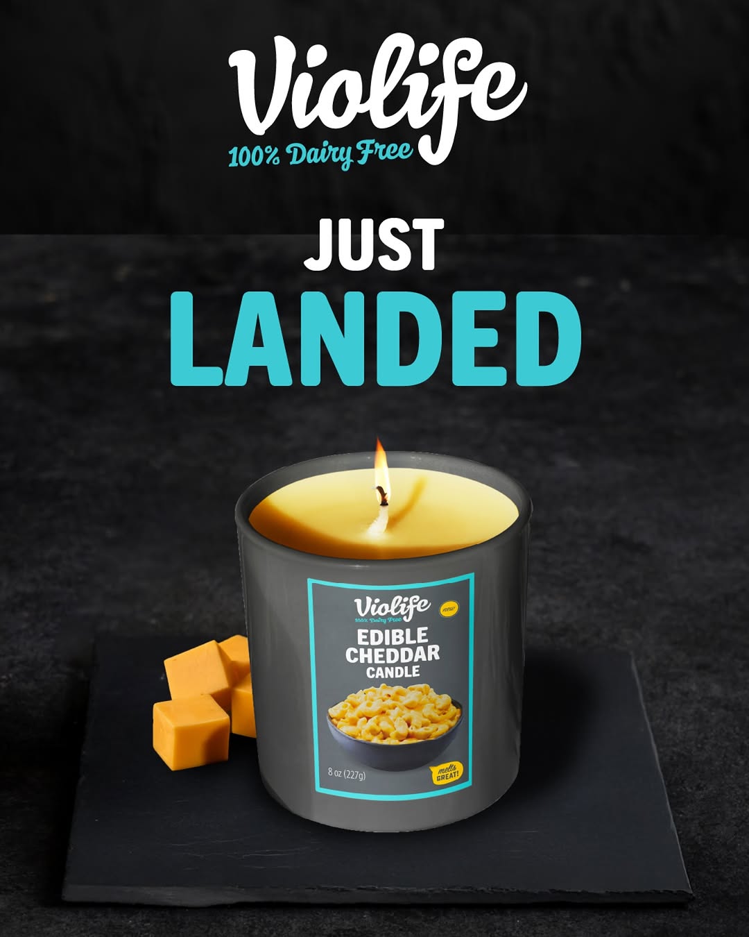 violife cheese candle